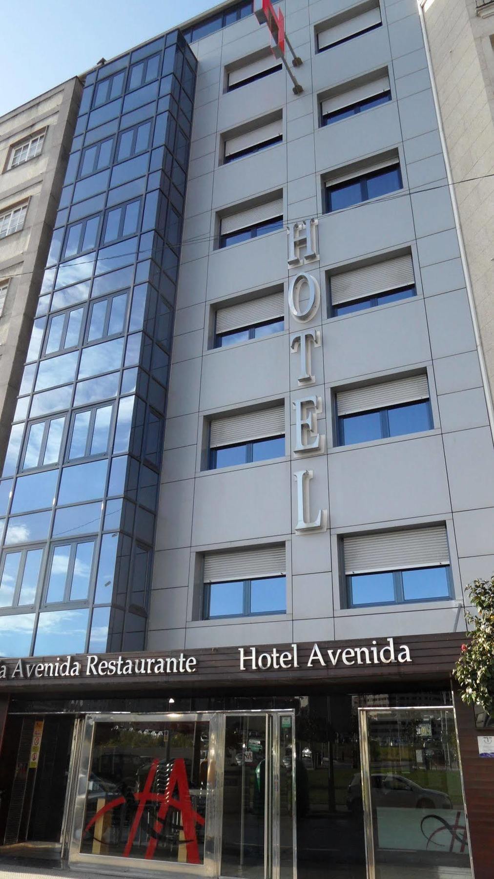 Hotel Avenida ปอนเตเบดรา ภายนอก รูปภาพ